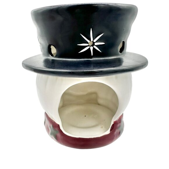 Yankee Candle Snowman Wax Warmer With ScentSationals Glistening Pine Wax Cubes - Picture 2 of 9